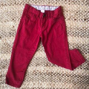 Carters Red jeans